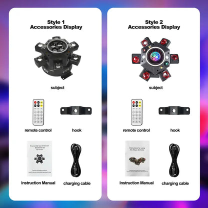 🎤 Professional Moving Head Stage Light for DJ, Party & Event Lighting ✨