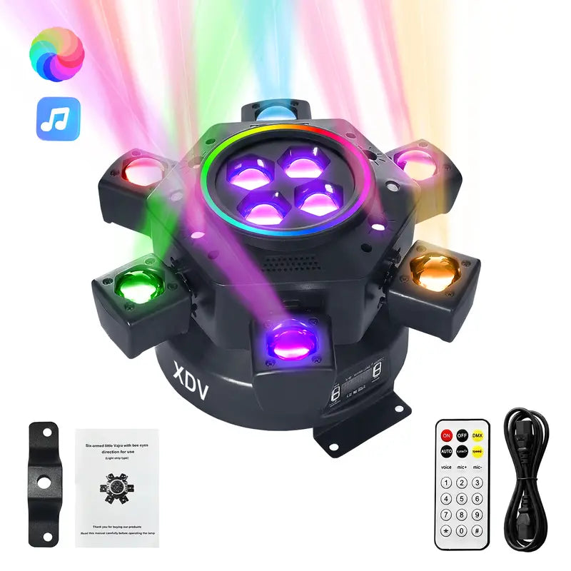 🎤 Professional Moving Head Stage Light for DJ, Party & Event Lighting ✨