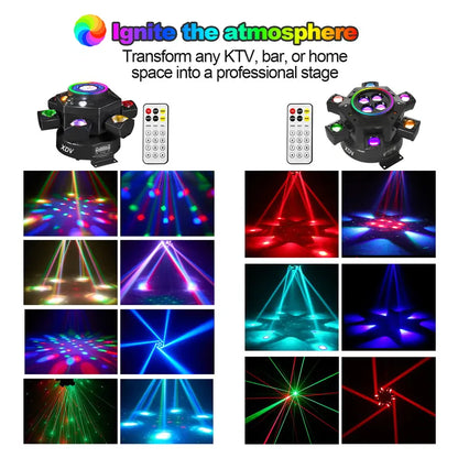 🎤 Professional Moving Head Stage Light for DJ, Party & Event Lighting ✨