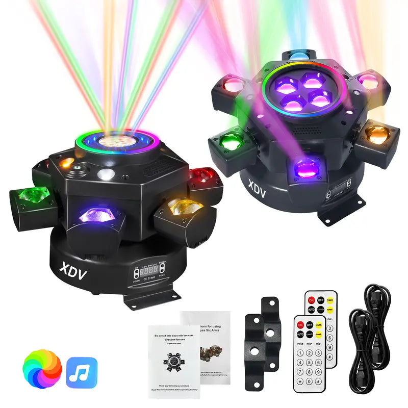 🎤 Professional Moving Head Stage Light for DJ, Party & Event Lighting ✨